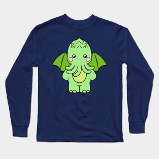 Cute-thulu Long Sleeve T-Shirt